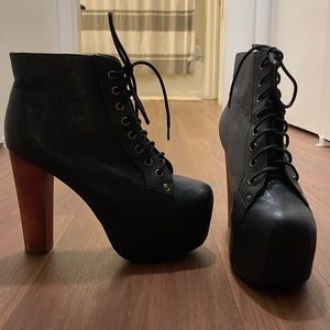 Jeffrey Campbell Lita boots size 8.5 M